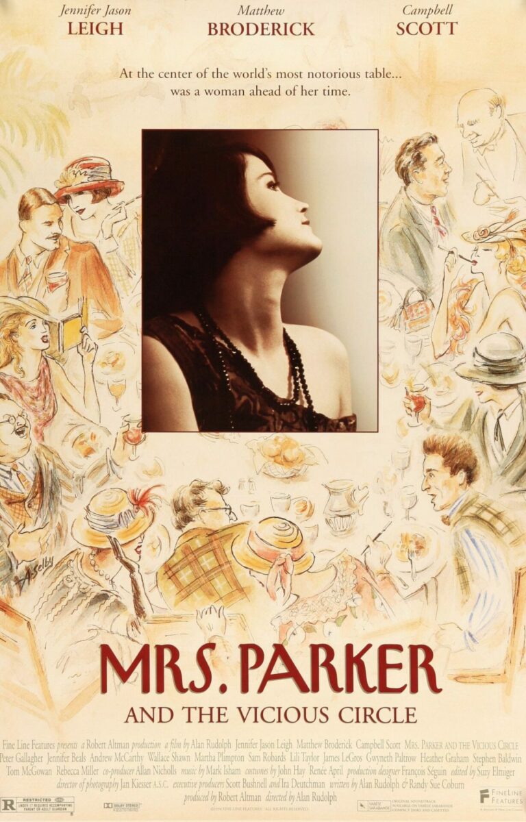 MRS. PARKER AND THE VICIOUS CIRCLE - Movieguide | Movie Reviews for  Families | MRS. PARKER AND THE VICIOUS CIRCLE - Movieguide | Movie Reviews  for Families