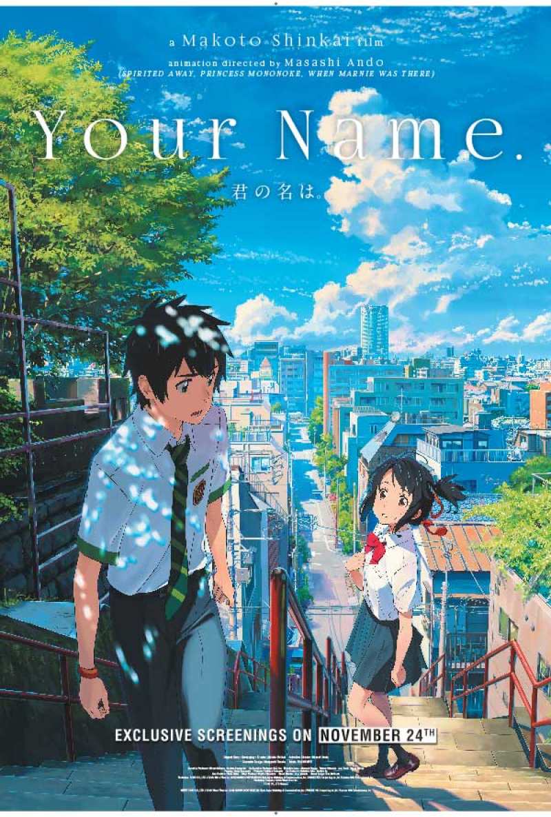 YOUR NAME - Movieguide | Movie Reviews for Families | YOUR NAME -  Movieguide | Movie Reviews for Families