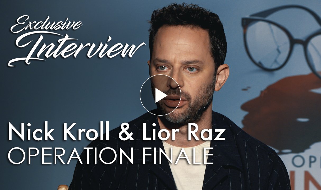 OPERATION FINALE Interview: Nick Kroll & Lior Raz - Movieguide | The ...