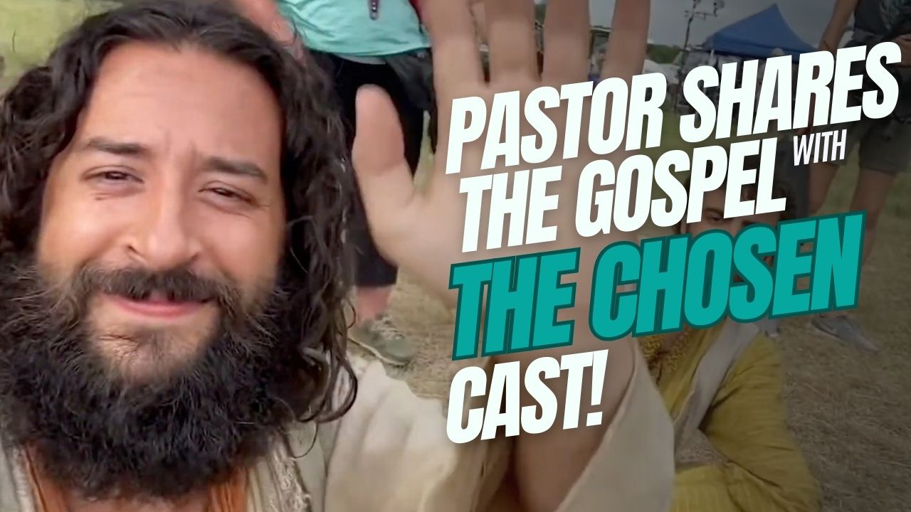 Pastor Shares the Gospel with Unbelieving CHOSEN Cast! - Movieguide ...