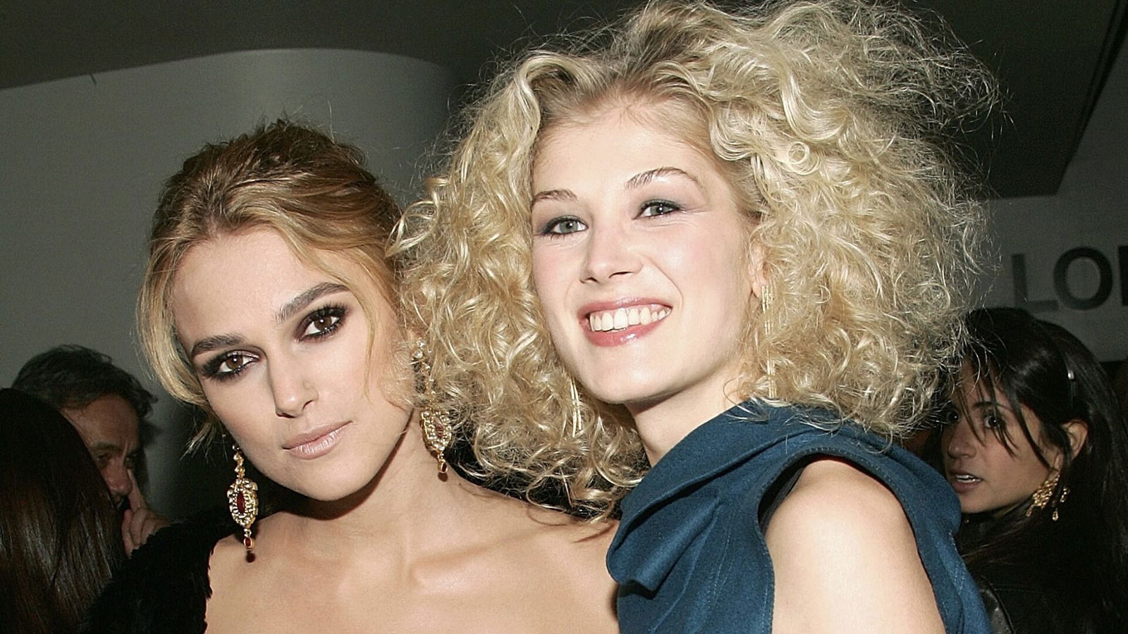 Keira Knightley and Rosamund Pike-Getty Images-56137123 Keira Knightley and Rosamund Pike