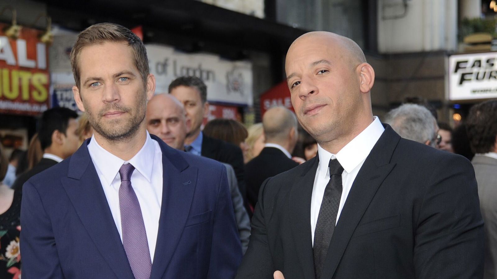 Paul Walker and Vin Diesel