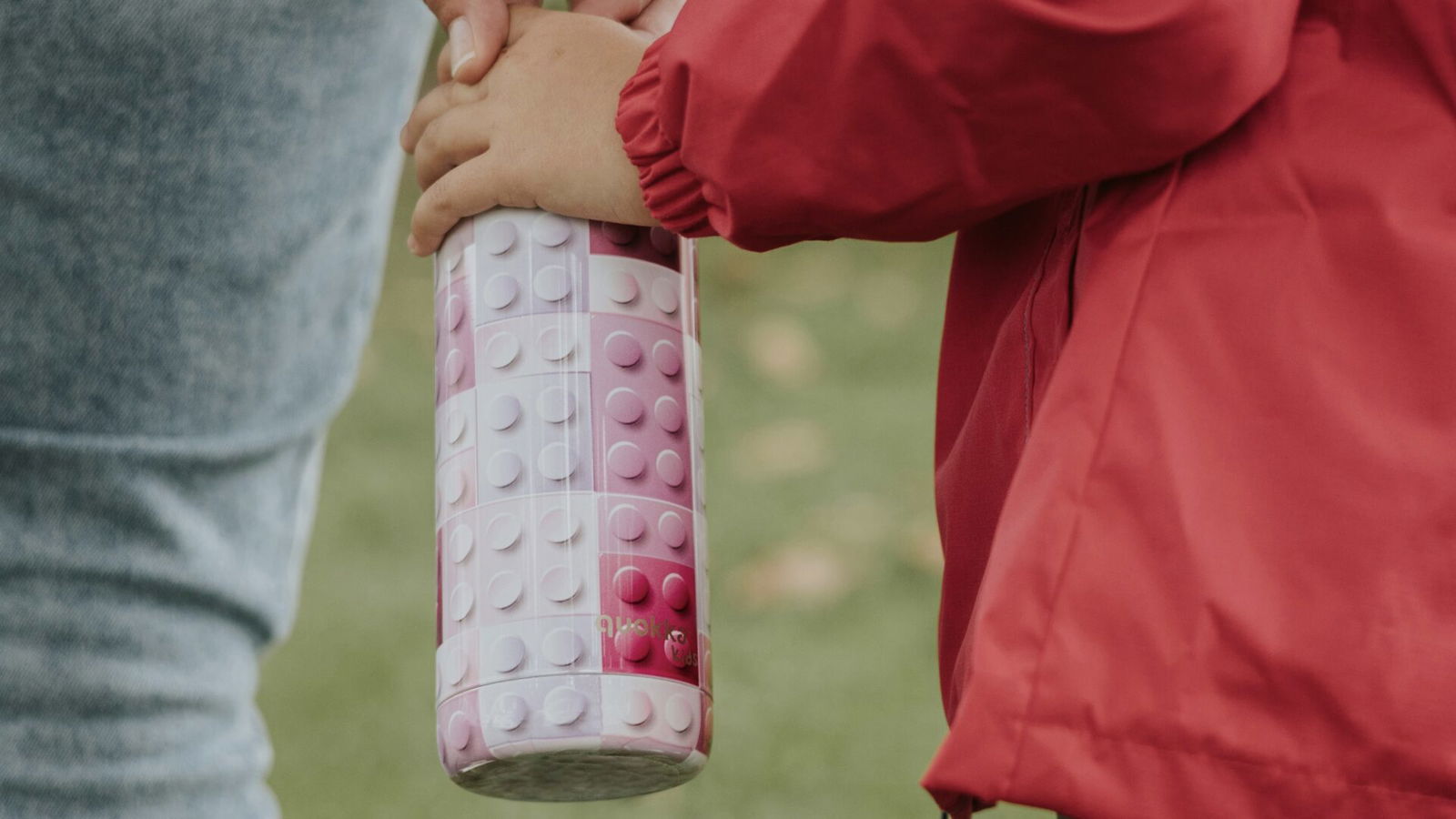 water bottle, kid