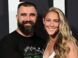 Jason Kelce and Kylie Kelce