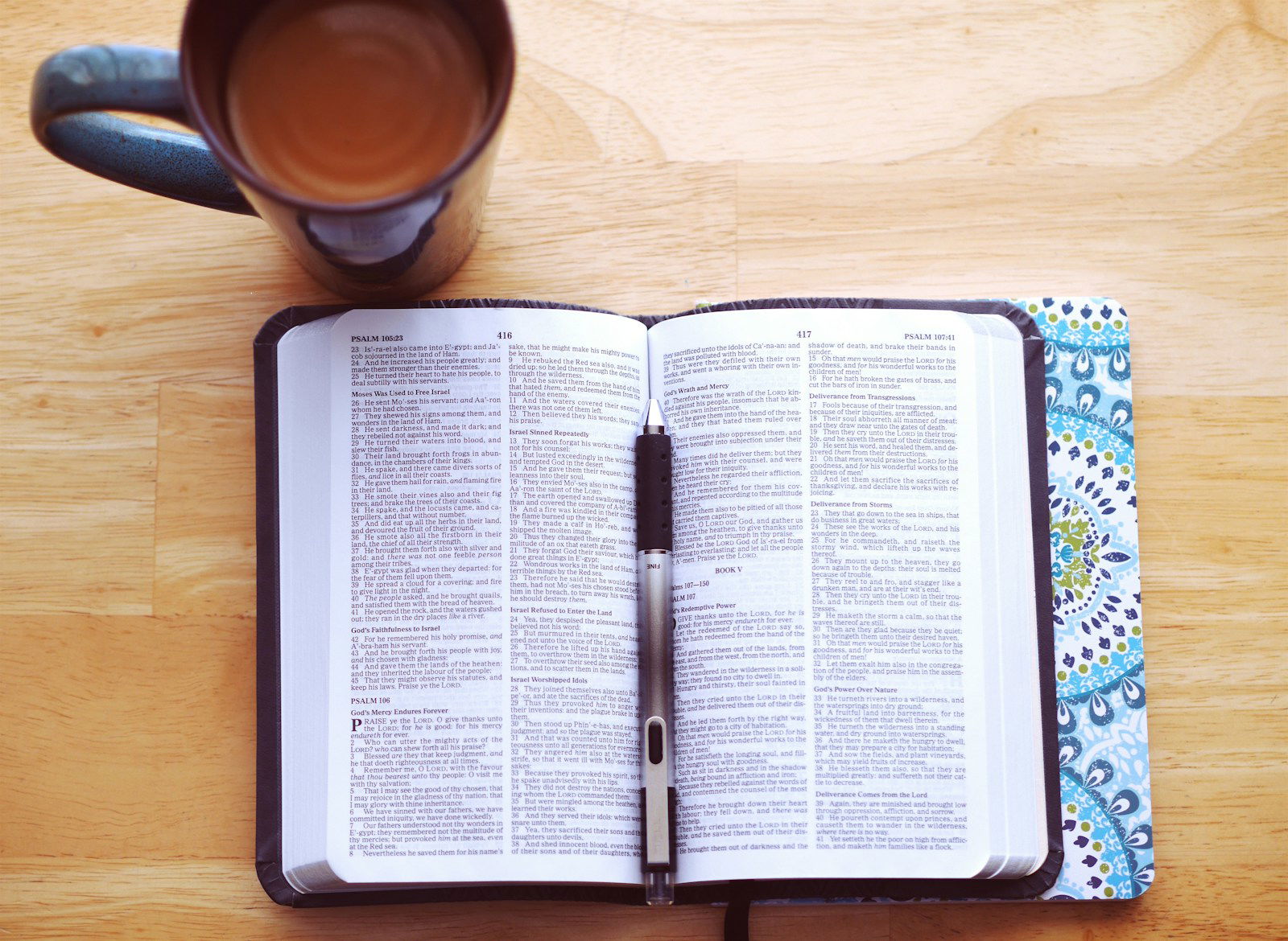 Photo by Aaron Burden flat lay photography of bible