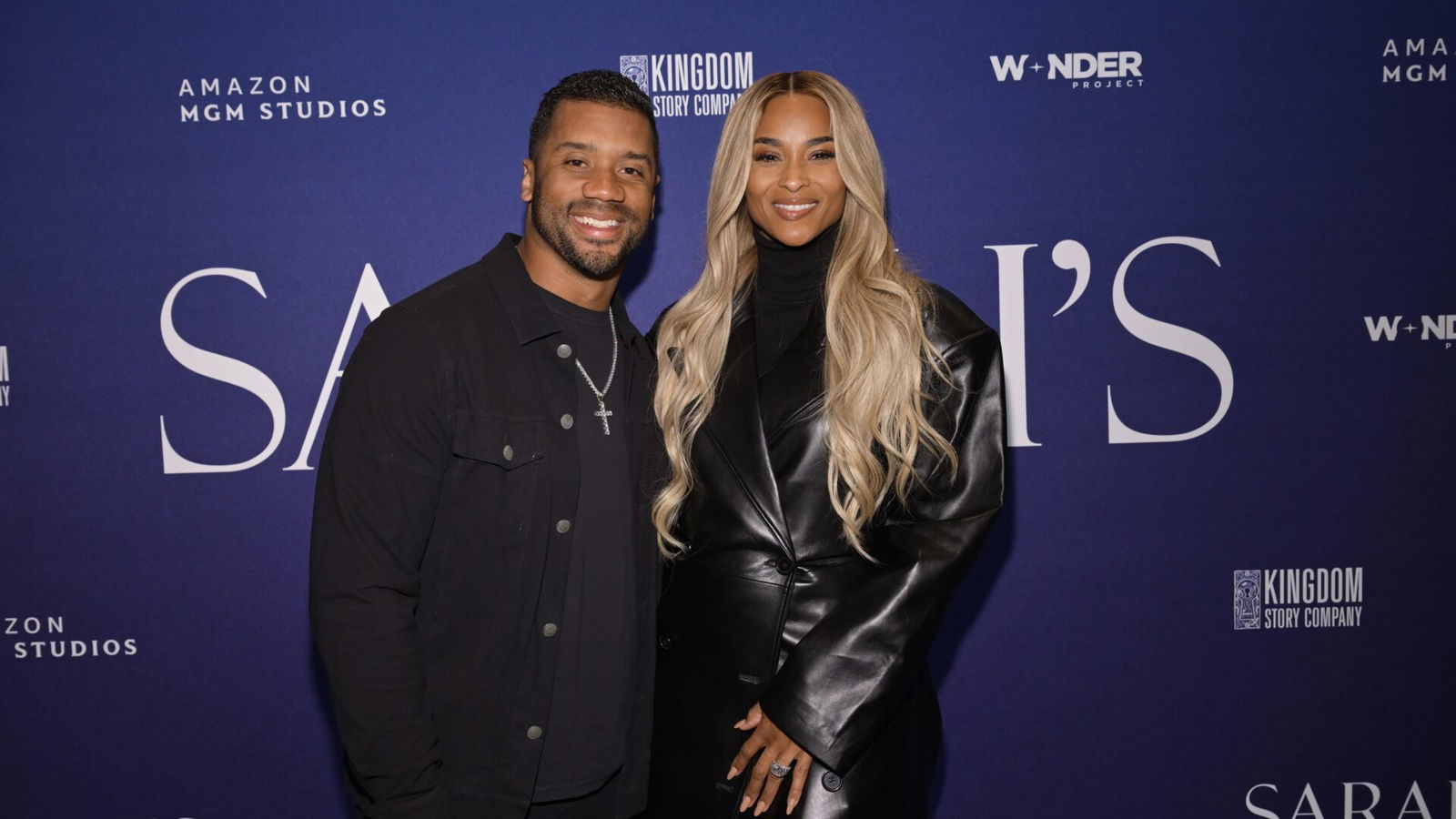 Russell Wilson and Ciara