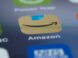 a close up of the amazon app logo