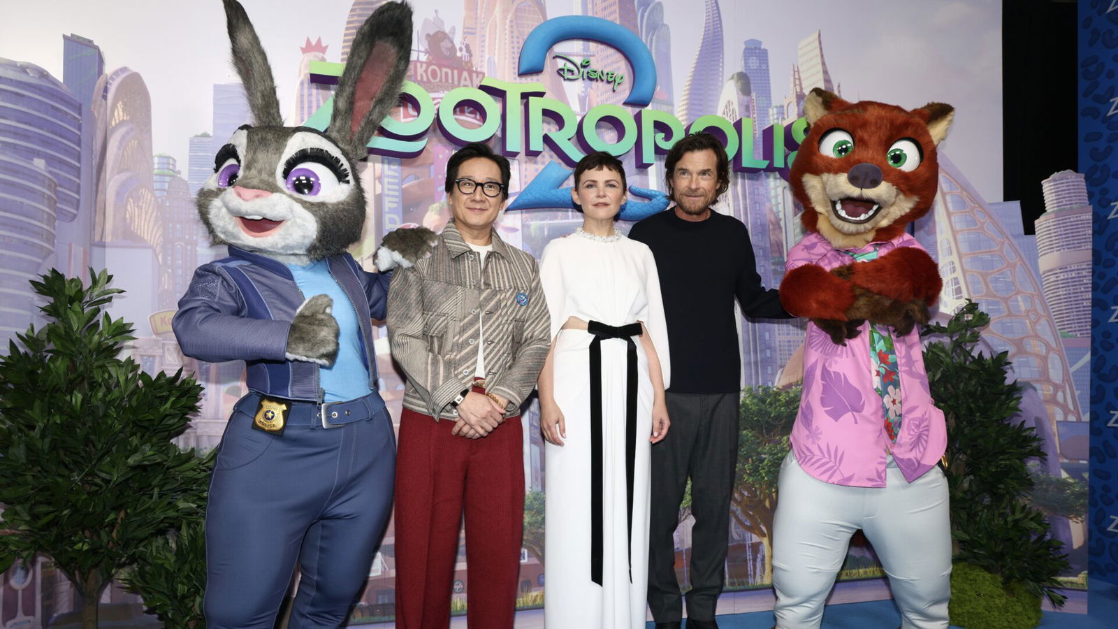 Ke Huy Quan, Ginnifer Goodwin and Jason Bateman