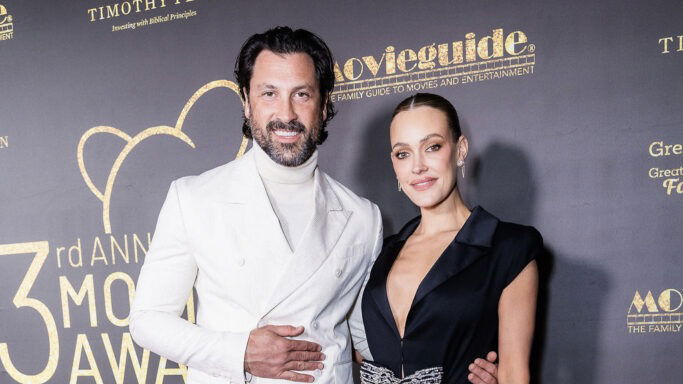 Maksim Chmerkovskiy and Peta Murgatroyd