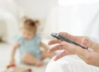 parent, child, phone, scrolling