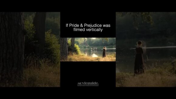 Verteically If Pride & Prejudice was filmed vertically… in honor of the 20th ...